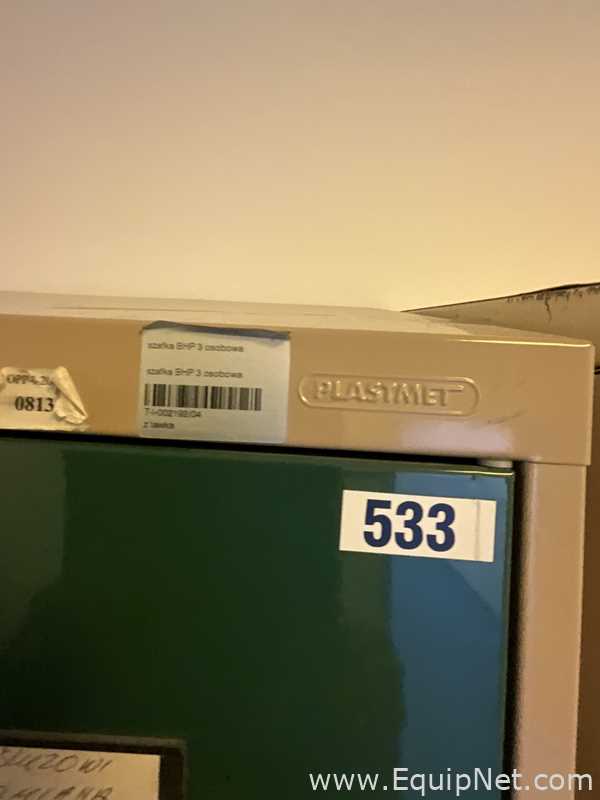 Lote de 5 Gabinete de Almacenamiento Plastmet 