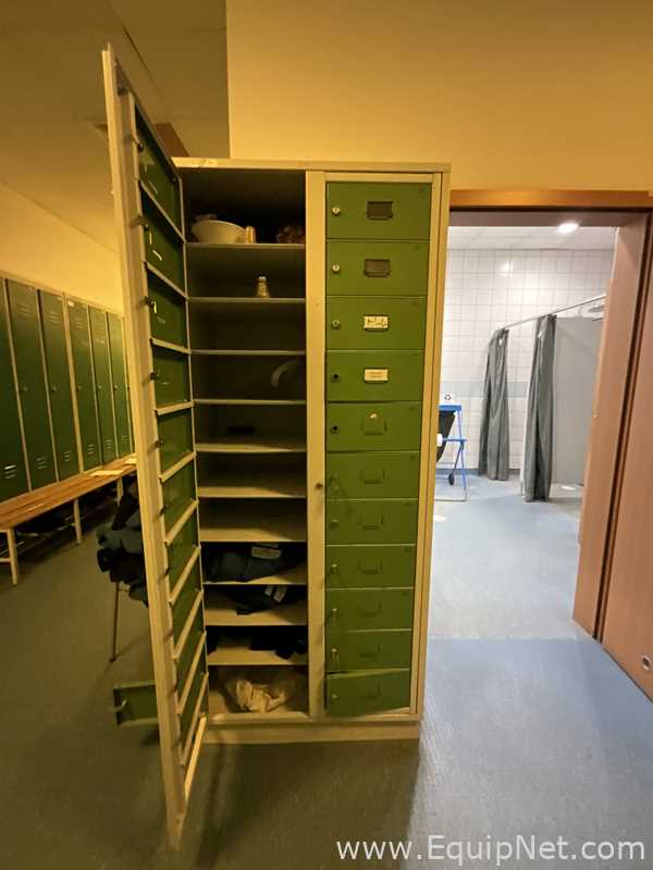 Lote de 2 Gabinete de Almacenamiento Plastmet 