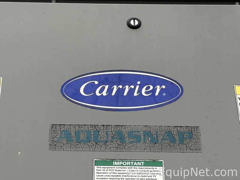 Carrier Corporation Aquasnap Chiller With Two Pumps