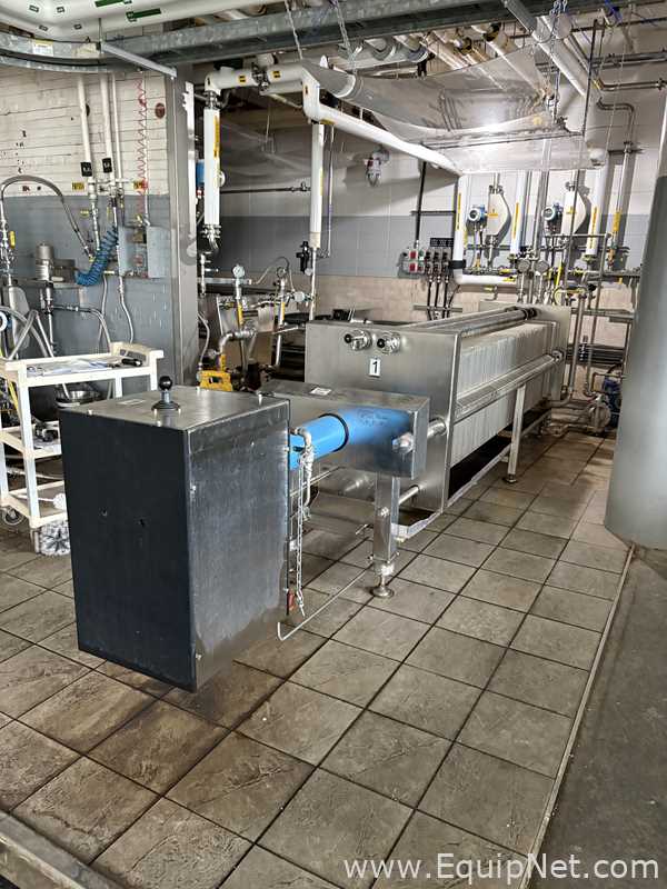 Prensa de Filtro PALL SeitzSchenk Filtersystems GmbH Niro 600/150