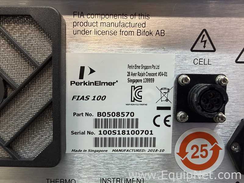 Perkin Elmer PinAAcle 900H Atomic Absorption Spectrometer