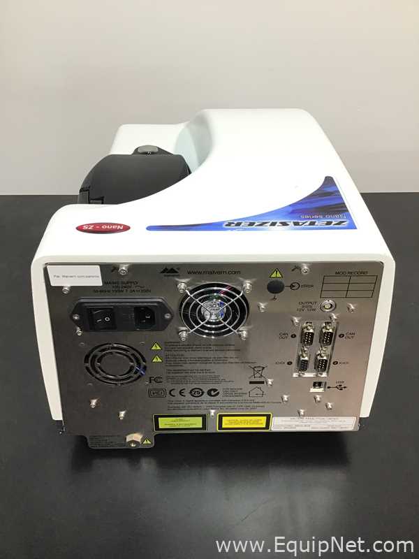 Malvern ZEN3600 Nano-ZS Particle Sizer