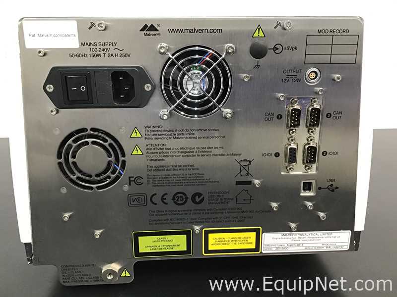 Malvern ZEN3600 Nano-ZS Particle Sizer