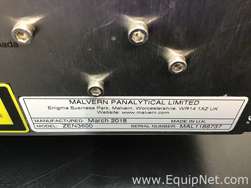 Malvern ZEN3600 Nano-ZS Particle Sizer
