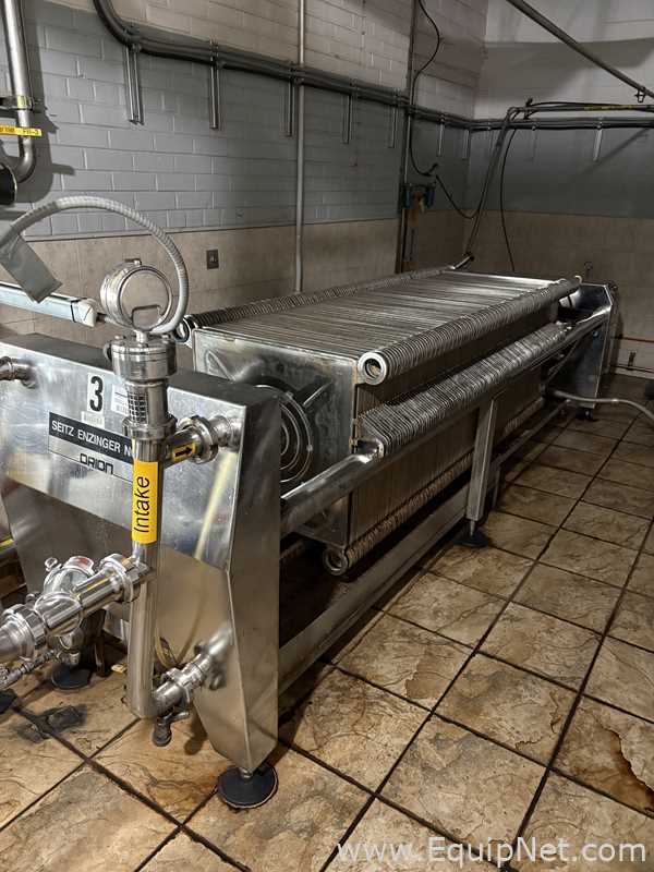 Prensa de Filtro Seitz Enzinger Noll 60B150