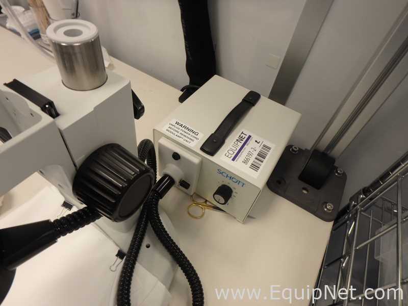 Olympus SZX7 Stereo Microscope With Light Source
