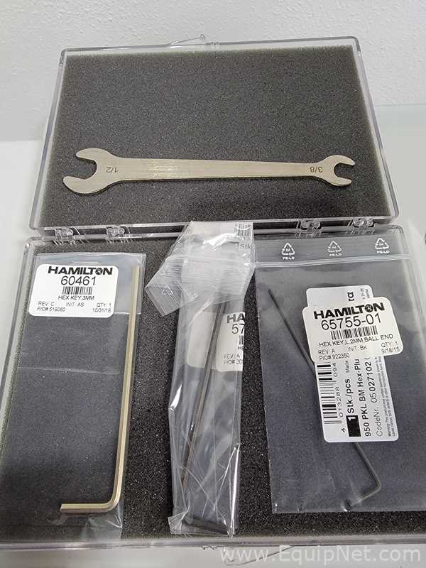 Hamilton Nimbus Liquid Handler with Endosafe nexgen-MCS and accessories