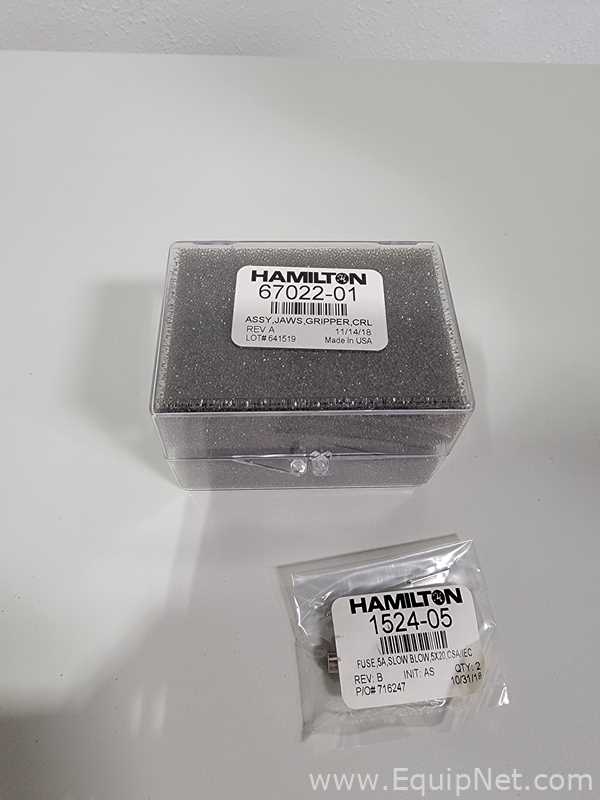 Hamilton Nimbus Liquid Handler with Endosafe nexgen-MCS and accessories