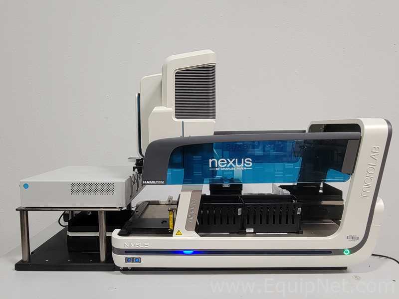 Hamilton Nimbus Liquid Handler with Endosafe nexgen-MCS and accessories