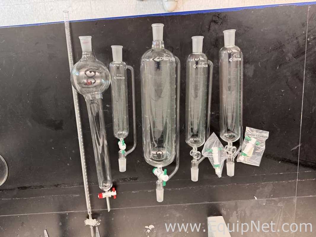 Lote de  Cristalería de Laboratorio Chemglass Life Sciences 