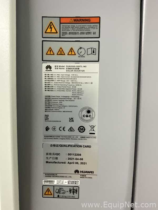 Painel Solar Huawei SUN2000-50KTL-M0