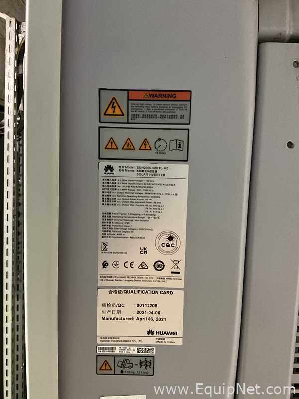 Painel Solar Huawei SUN2000-50KTL-M0