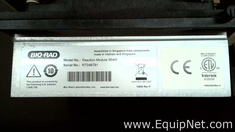 lote de   PCR e Termociclador Bio-Rad 