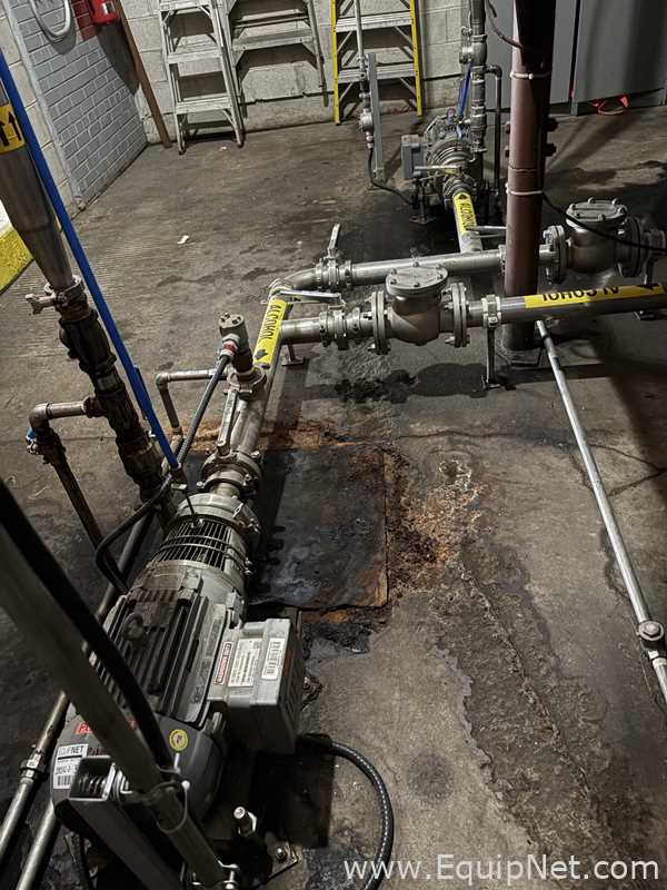 Bomba Centrífuga aço inox Waukesha Cherry Burrell 