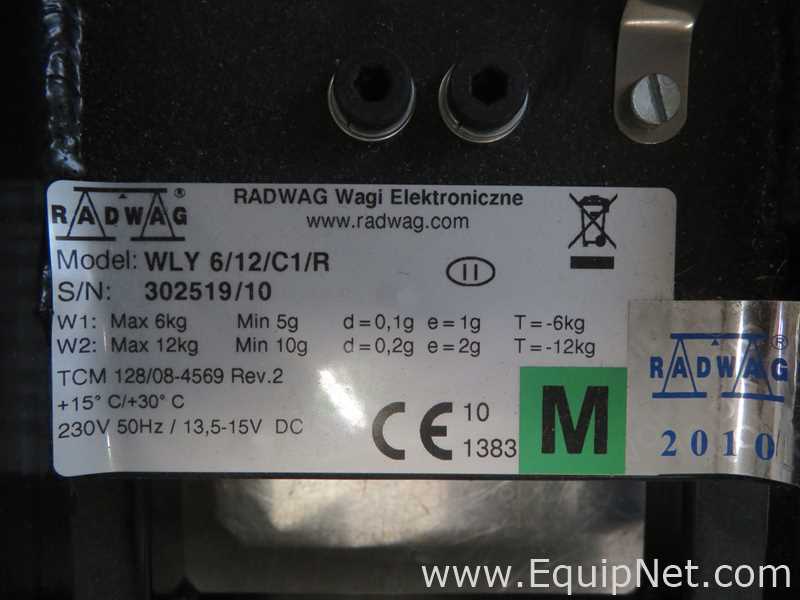 Balança de Laboratório Radwag WLY 6/12/C1/R