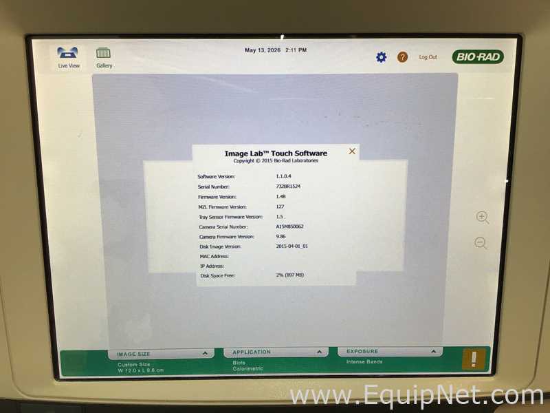 Bio-Rad ChemiDoc Touch Imaging System