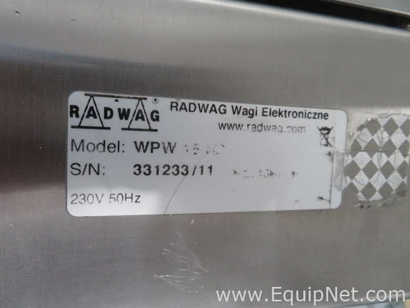 RADWAG WPW 15 H2 Scale with Weighing Platform
