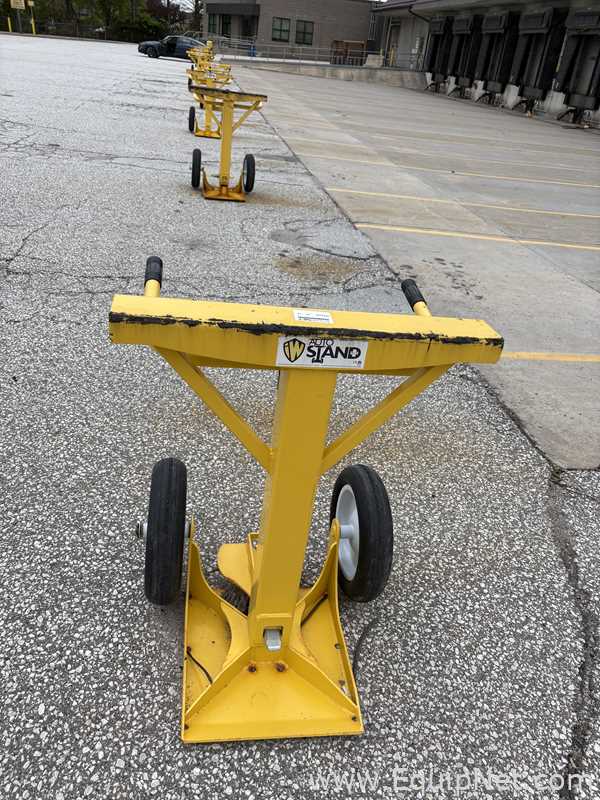 Lot Of Eleven Ideal Warehouse Innovations, Inc. Auto Stand Plus Trailer Stands