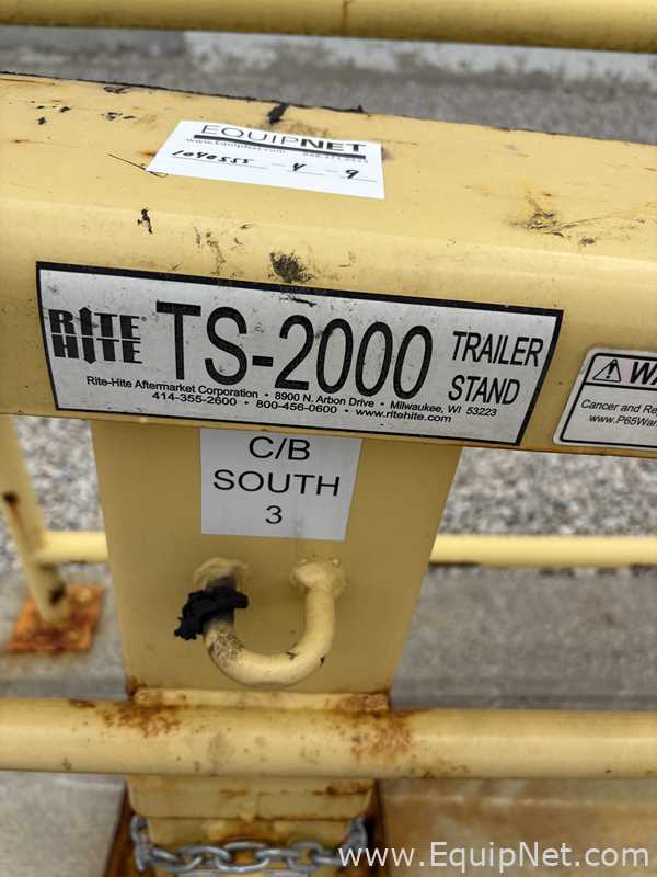 Lot Of Nine Ideal Warehouse Innovations, Inc. Auto Stand Plus and Rite-Hire Corp. Trailer Stands