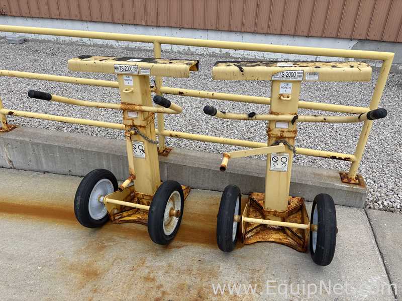 Lot Of Nine Ideal Warehouse Innovations, Inc. Auto Stand Plus and Rite-Hire Corp. Trailer Stands