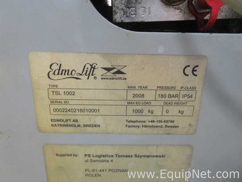 Manipulação de Material Edmolift TSL 1002