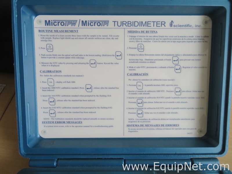 Medidor HF Scientific Micro TPW