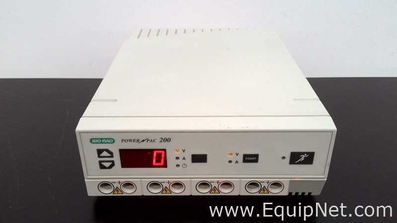 lote de   Sistema de Eletroforese Bio-Rad 