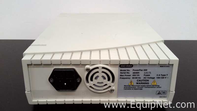 lote de   Sistema de Eletroforese Bio-Rad 