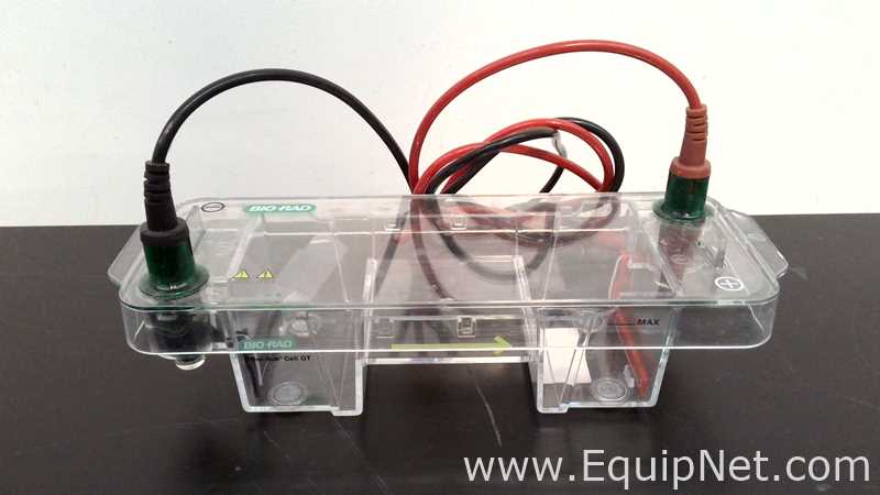 lote de   Sistema de Eletroforese Bio-Rad 