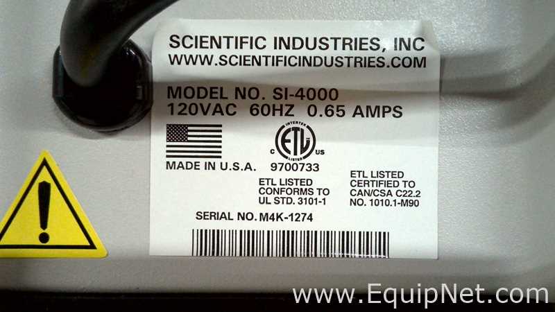 lote de   Agitador Scientific Industries, Inc. 