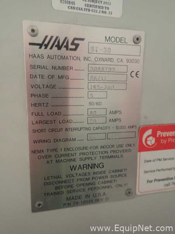 Torno HAAS ST 30