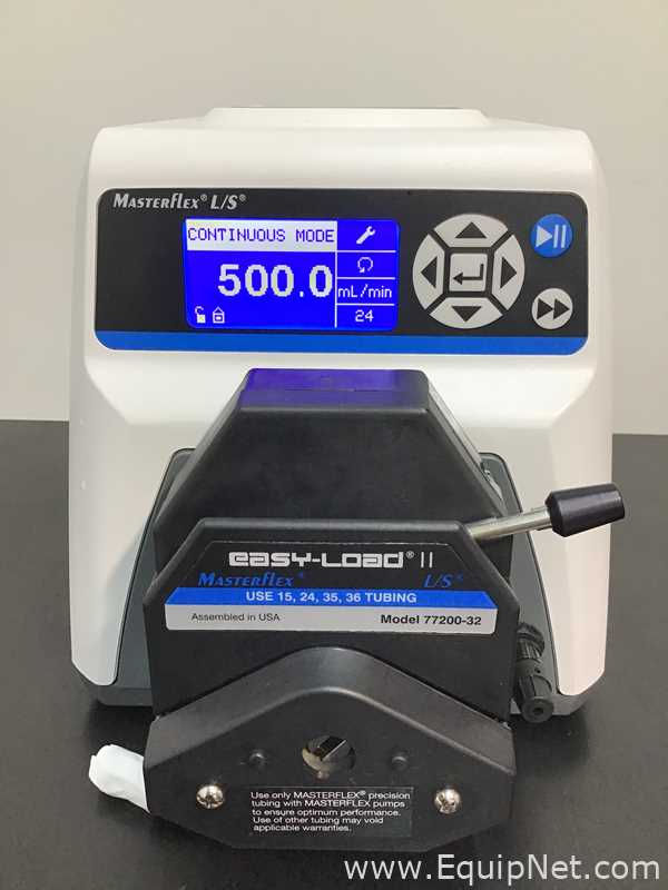 Lot Of 2 Cole-Parmer Masterflex L/S Peristaltic Pump