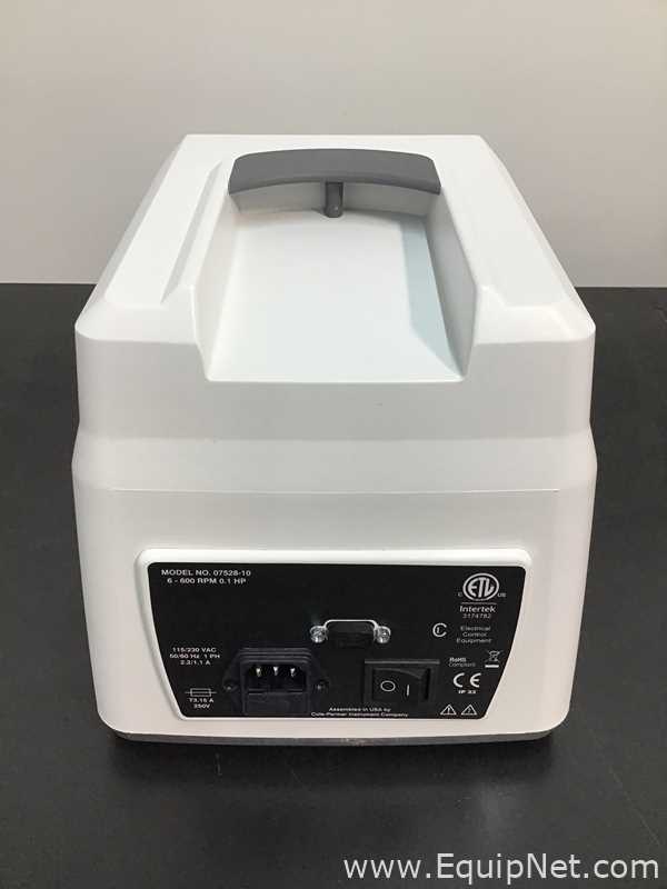 Lot Of 2 Cole-Parmer Masterflex L/S Peristaltic Pump