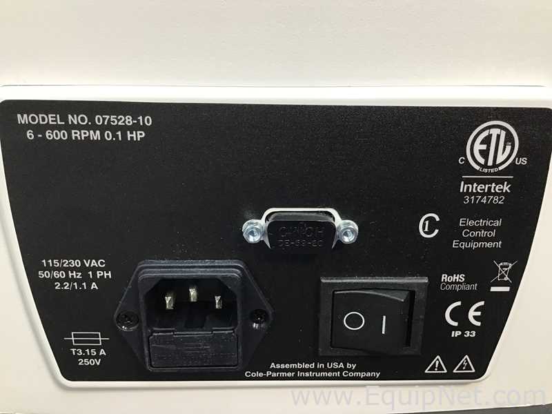 Lot Of 2 Cole-Parmer Masterflex L/S Peristaltic Pump