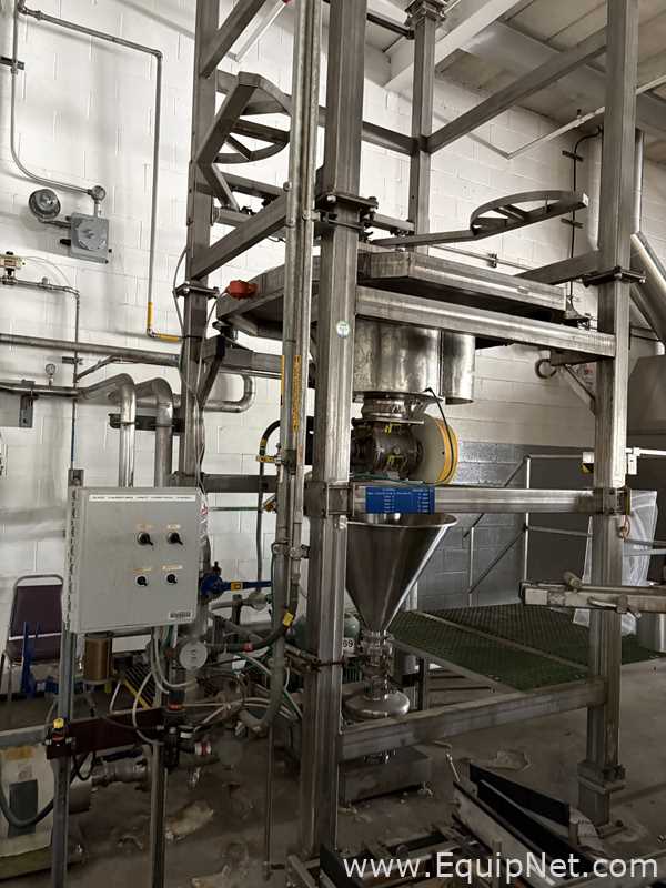 Super Sack Unloader With 2 Ton Yale Hoist