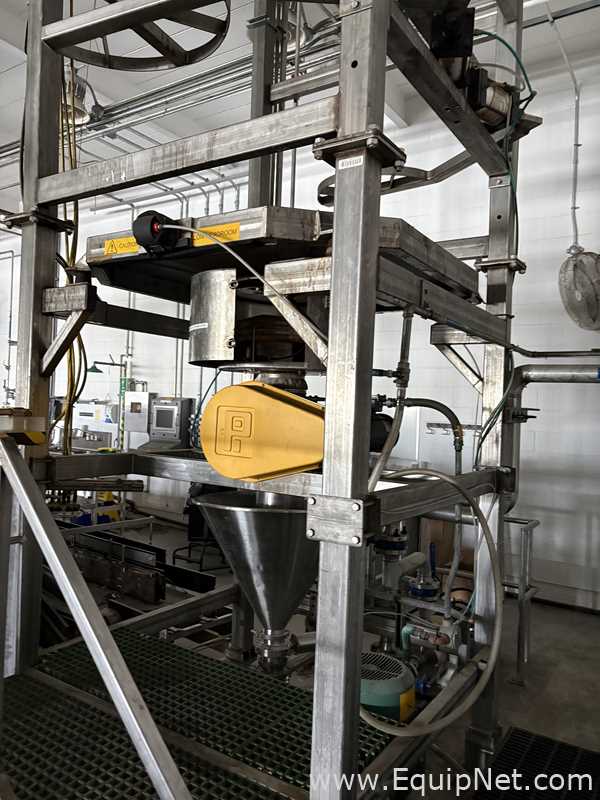 Super Sack Unloader With 2 Ton Yale Hoist