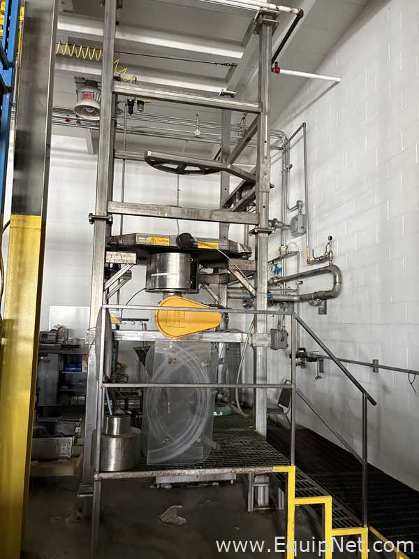 Super Sack Unloader With 2 Ton Yale Hoist