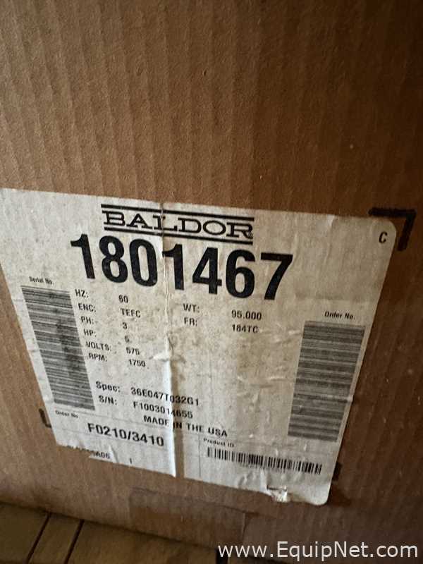 Motor Baldor Electric Co. . Sem Uso