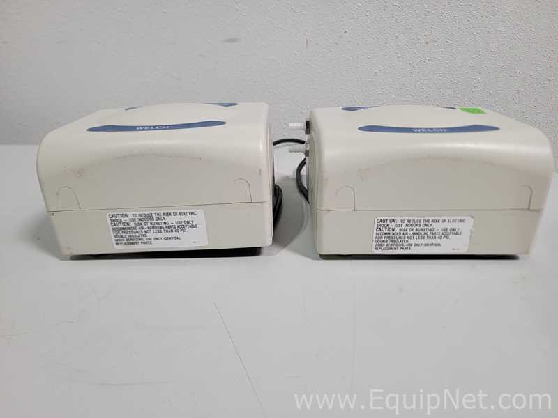 Lote de 2 Bomba de Vacío Welch 2511B-01