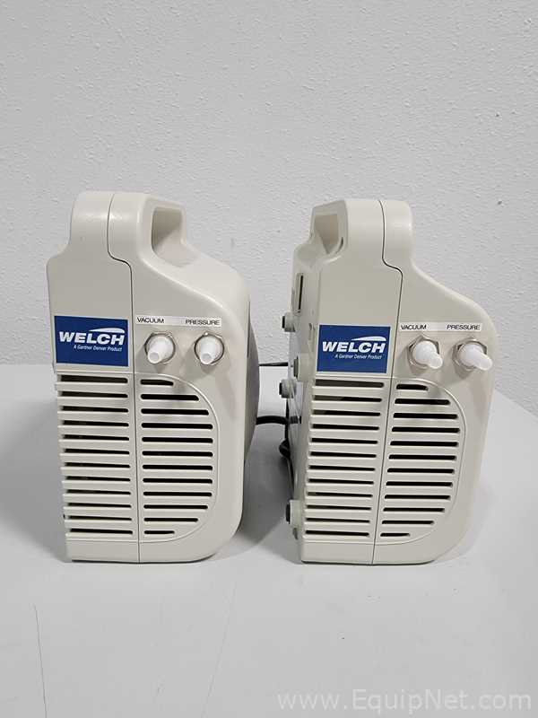 Lote de 2 Bomba de Vacío Welch 2511B-01