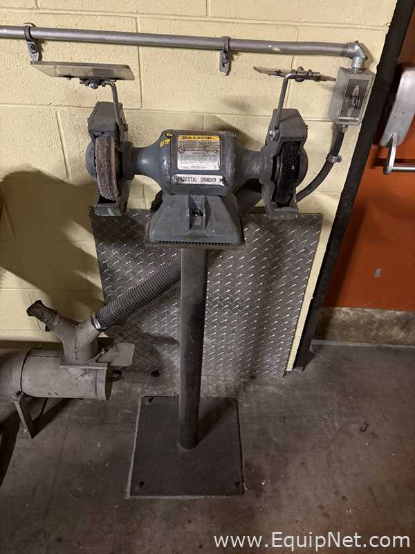 Lot Of Two Pedestal Grinders