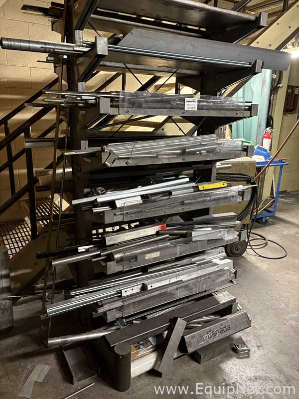 Rack Of Miscelleaneous Brass, Aluminum, Stainless And More