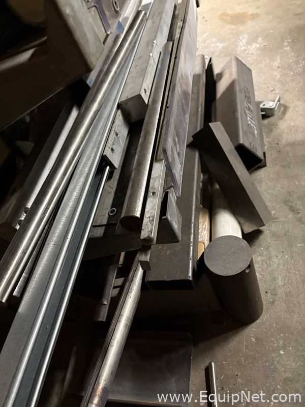 Rack Of Miscelleaneous Brass, Aluminum, Stainless And More
