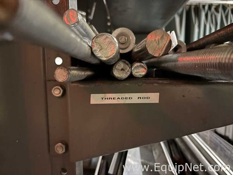 Rack Of Miscelleaneous Brass, Aluminum, Stainless And More