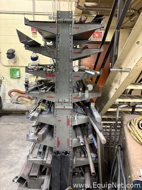 Rack Of Miscelleaneous Brass, Aluminum, Stainless And More