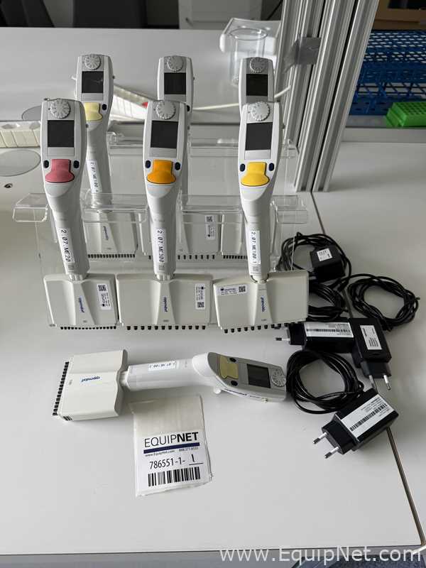 Lote de 7 Pipeteador Eppendorf Xplorer Plus