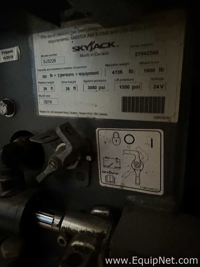Elevador Skyjack SJIII 3226