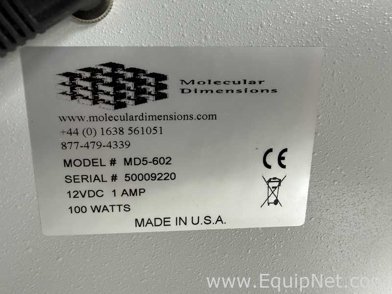 Molecular Dimensions MD5-602 Incubator