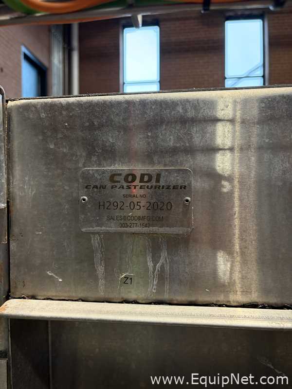 Codi Manufacturing Tunnel Pasteurizer