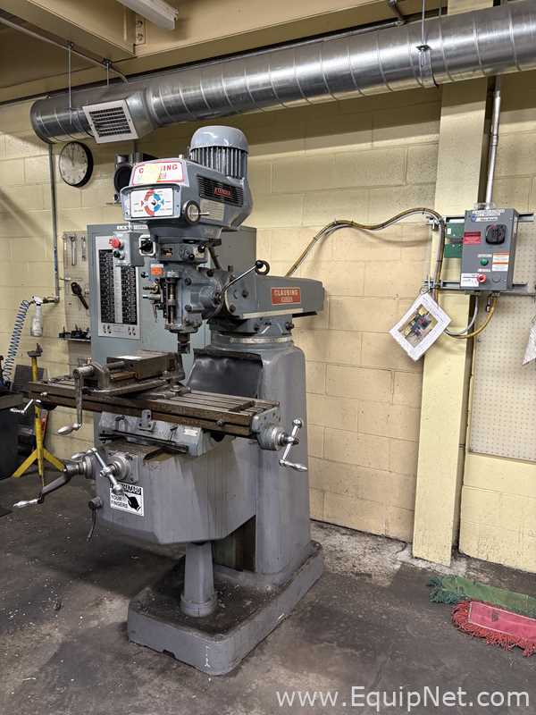 Clausing Kondia FV-1 Vertical Knee Milling Machine